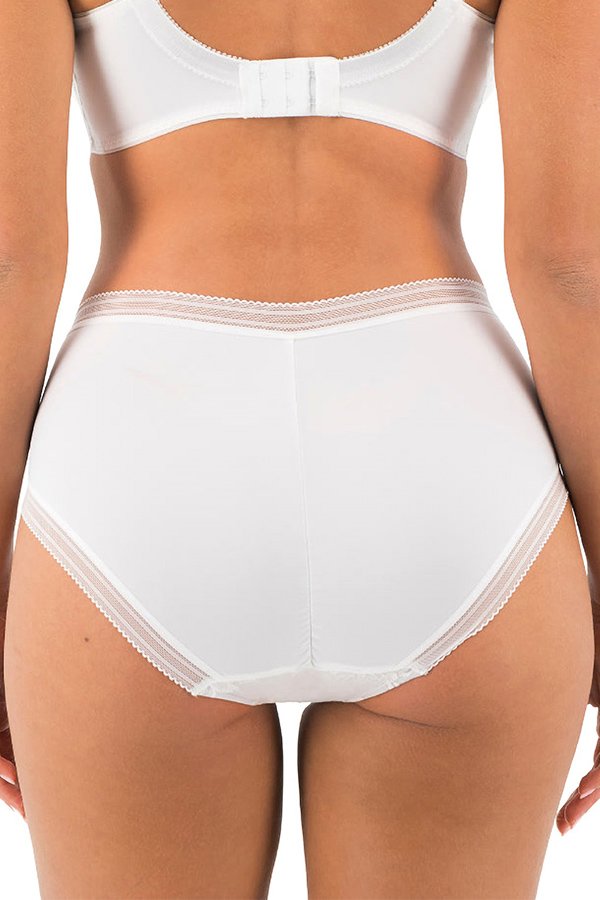 Fantasie Fusion Lace Brief - White - source image 61644