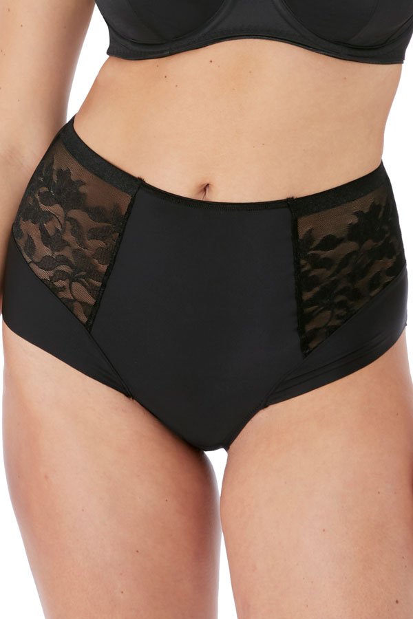Fantasie Illusion High Waist Brief - Black - source image 39701