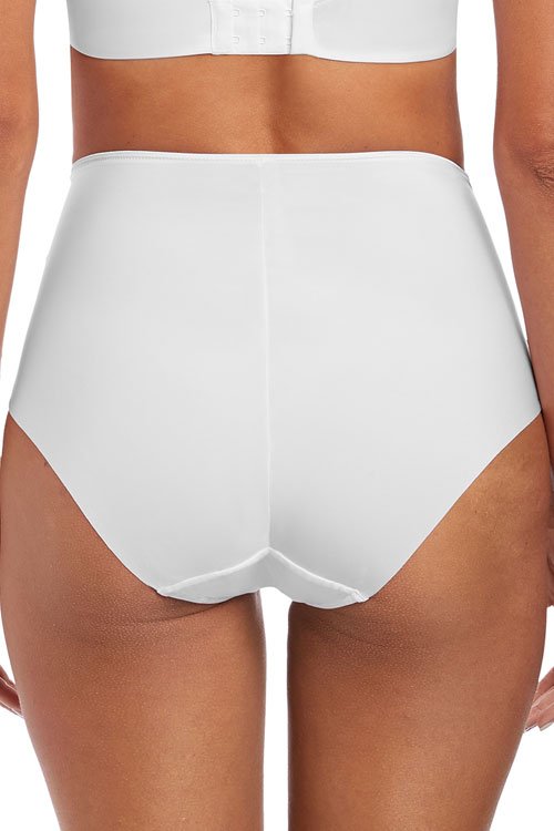 Fantasie Illusion High Waist Brief - White - source image 39700