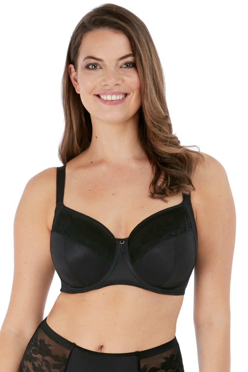 Fantasie Illusion Underwire Side Support Bra - Black - source image 39666