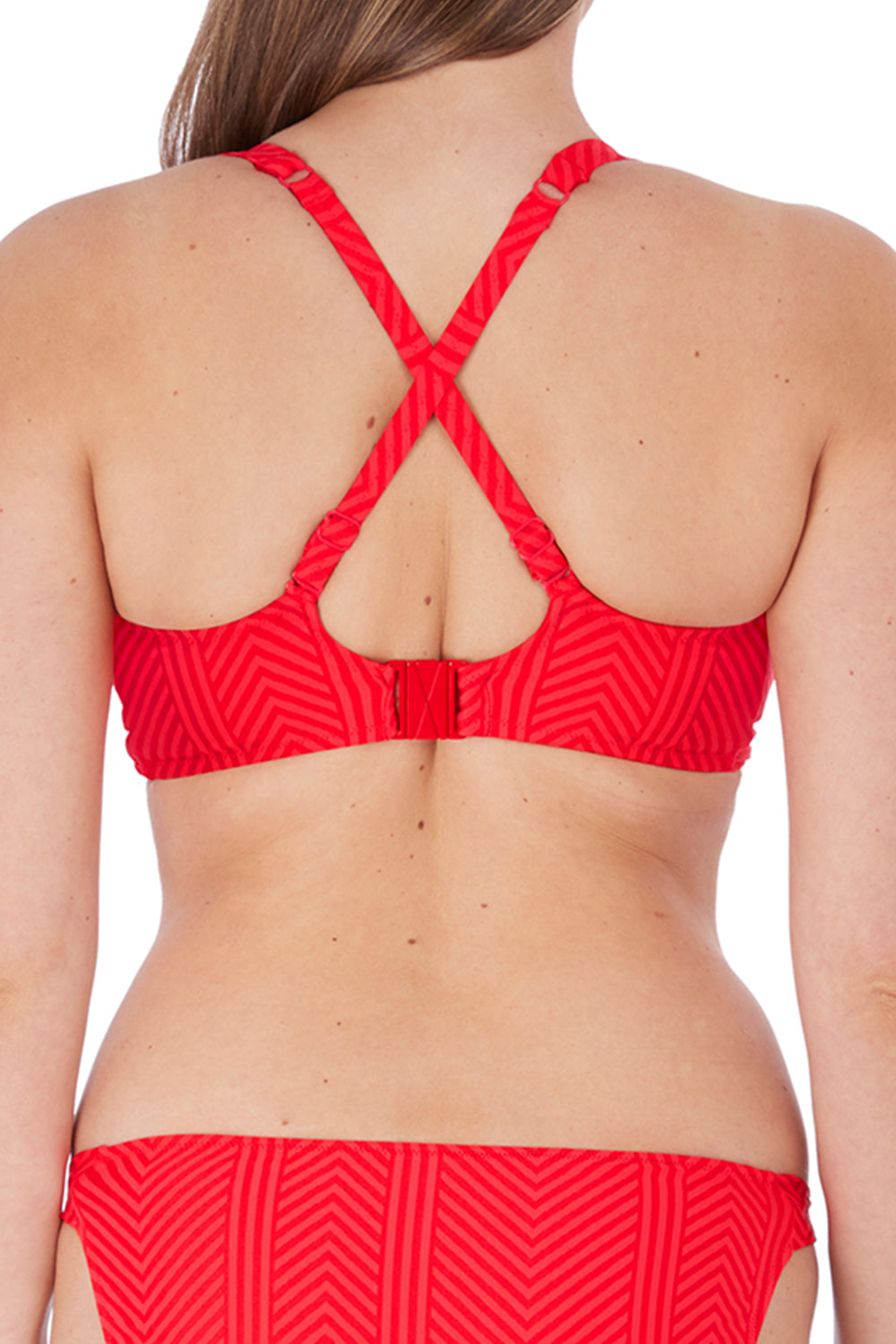 Fantasie Long Island Underwire Deep Plunge Wrap Bikini Top - Lollipop - source image 68838