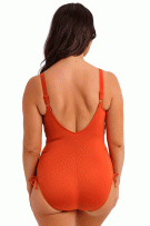 Fantasie Ottawa Underwired Twist Swimsuit with Adjustable Legs - Spiced Pumpkin - source image 73161