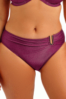 Fantasie Paros Coast Mid Rise Bikini Brief - Berry Shimmer - source image 73148