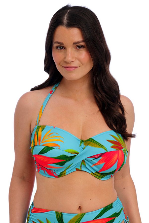 Fantasie Pichola Underwire Twist Bandeau Bikini Top