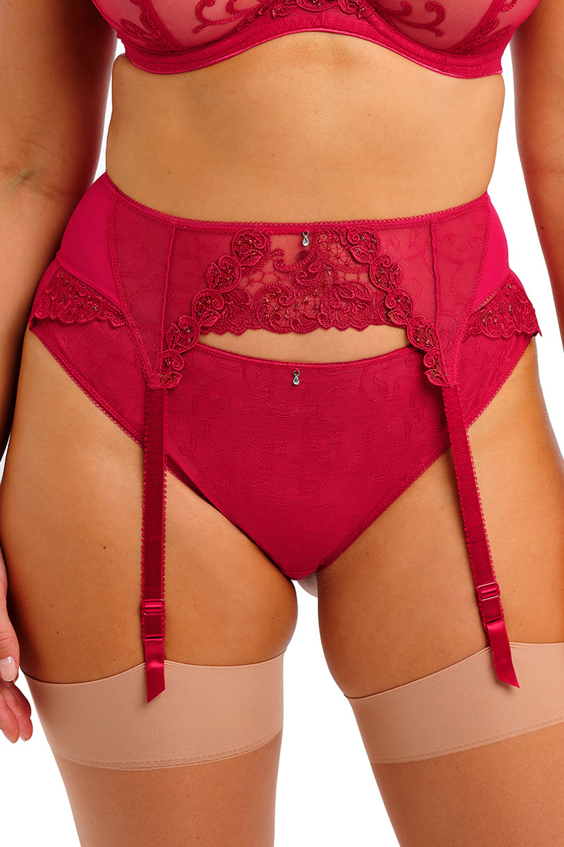 Fantasie Portia Suspender - Red - source image 72061