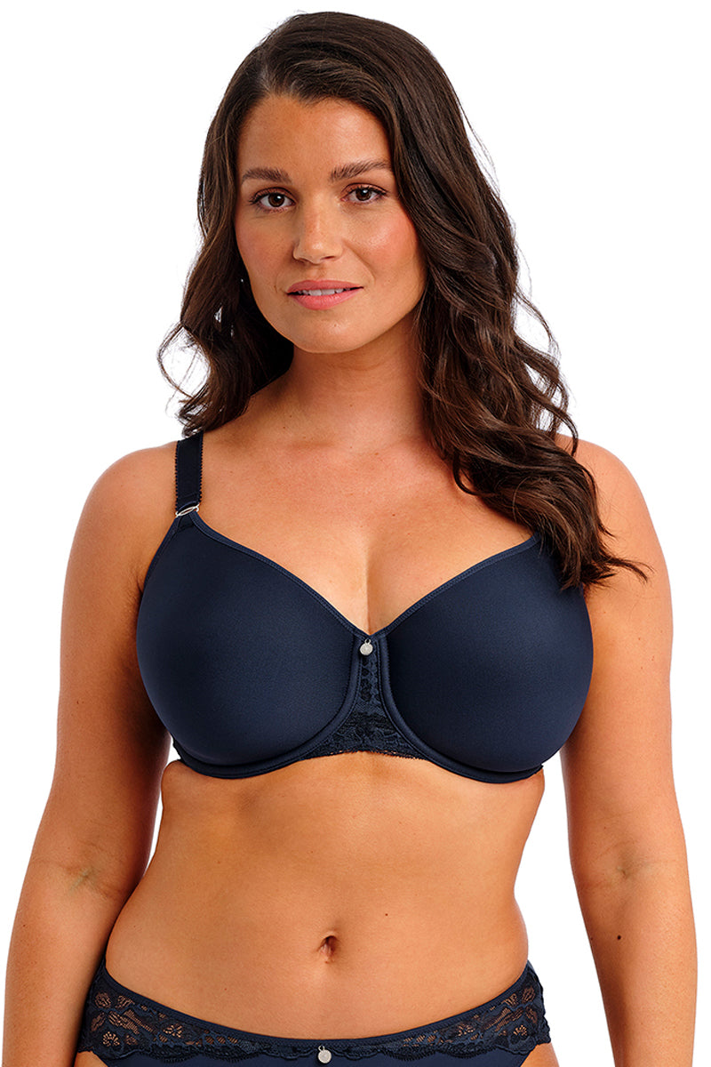 Fantasie Reflect Underwire Bandless Spacer T-Shirt Bra - Navy - source image 72043