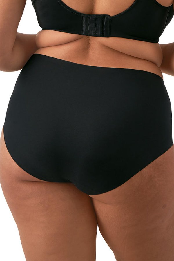 Fantasie Smoothease Invisible Stretch Curve Brief - Black - source image 65596