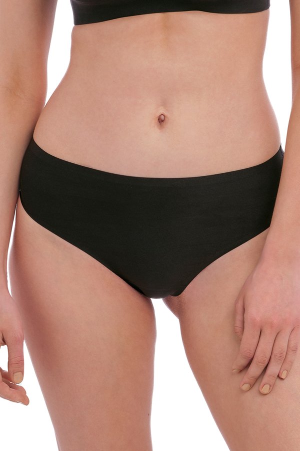Fantasie Smoothease Invisible Stretch Thong - Black - source image 45101