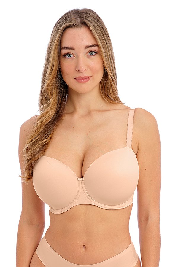 Fantasie Smoothease Underwire Molded T-Shirt Bra - Natural Beige - source image 60752