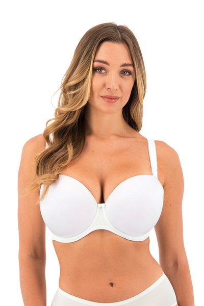Fantasie Smoothease Underwire Molded T-Shirt Bra - White - source image 64730