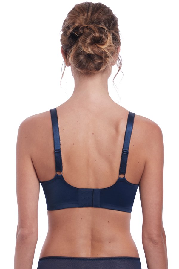 Fantasie Womens Memoir Wirefree Soft Cup Bra - Navy - source image 43489