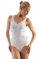 FarmaCell Body Shaper Bodysuit - White - source image 36590