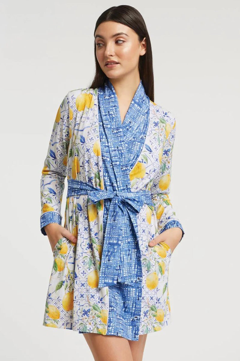 Fleur't Florence Bamboo Robe By Inej - Florence Print - source image 75399