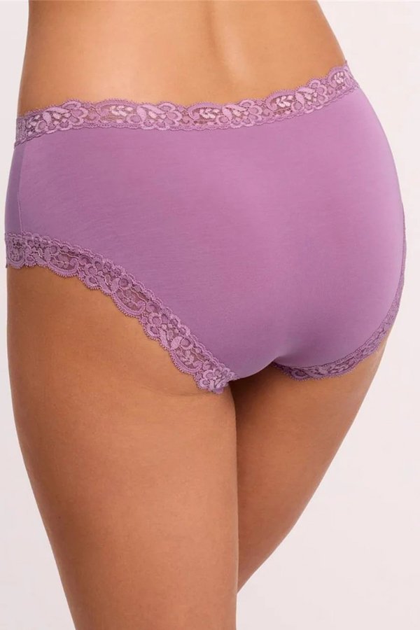 Fleur't Iconic High Waist Boyshort - Berry Glaze - source image 74892