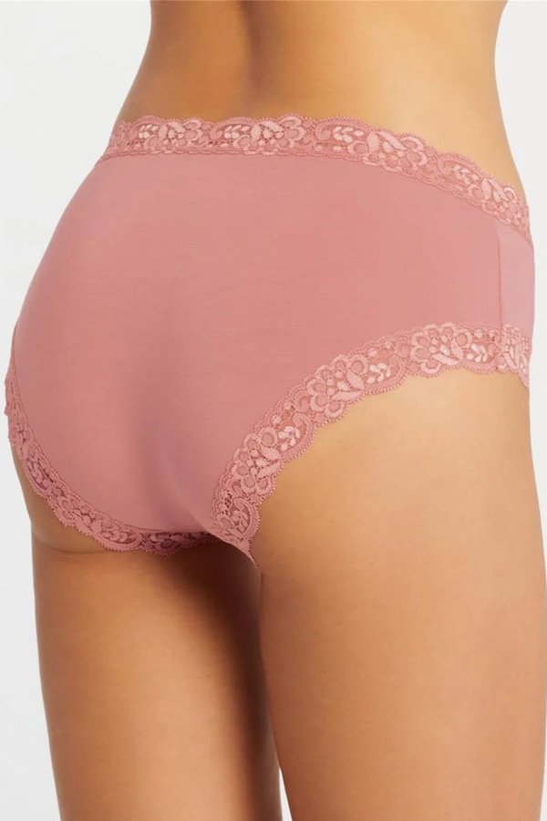 Fleur't Iconic High Waist Boyshort - Rose Tea - source image 74914
