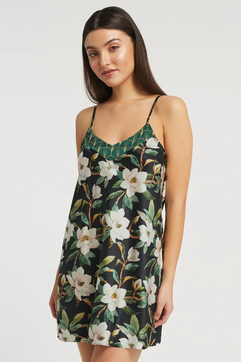 Fleur't Magnolia Chemise By Inej - Magnolia Print - source image 75383