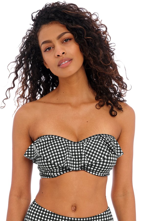 Freya Check In Underwire Bandeau Bikini Top