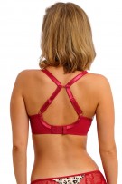 Freya Cherish Me Moulded Plunge Bra - Red Leopard - source image 71914