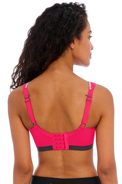 Freya Dynamic Soft Sports Bra - Hot Crimson - source image 43819