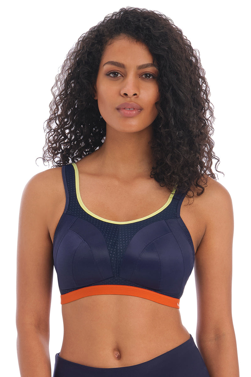 Freya Dynamic Soft Sports Bra - Navy Spice - source image 41871
