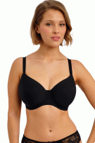 Freya Essentially Smooth Underwire Moulded Balcony T-Shirt Bra - Black - source image 73205