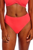 Freya Jewel Cove High-Waist Bikini Bottom - Plain Sunset - source image 69912