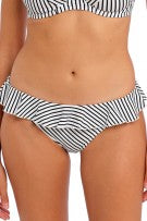 Freya Jewel Cove Italini with Frill - Stripe Black - source image 58445