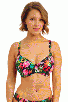 Freya Kailua Shores Plunge Bikini Top - Midnight - source image 73056