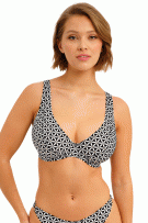 Freya Koh Tao High Apex Bikini Top - Black - source image 72462
