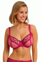 Freya Laurine Underwire Plunge Bra - Raspberry - source image 72407