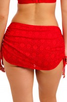 Freya Nomad Nights Skirted Bikini Brief - Lava - source image 71937