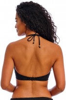 Freya Nomad Nights Underwire Halter Bikini Top - Black - source image 61372