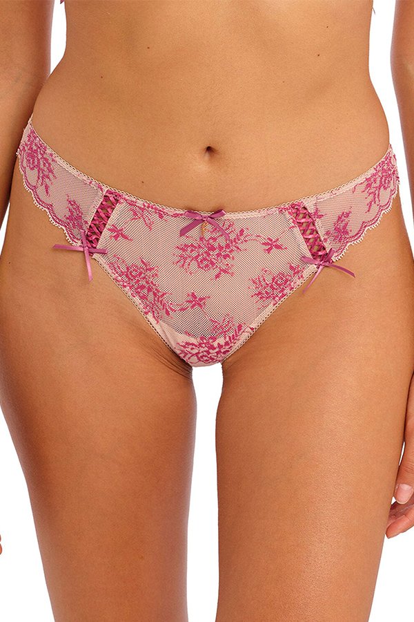 Freya Offbeat Decadence Lace Brazilian Panty