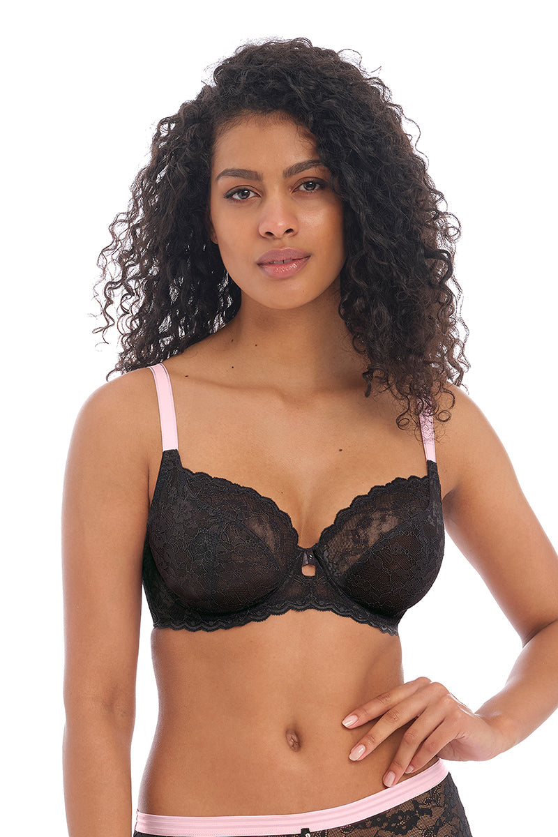 Freya Offbeat Underwire Plunge Bra