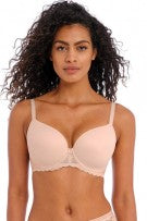 Freya Offbeat Underwire Plunge Moulded Bra - Natural Beige - source image 58371