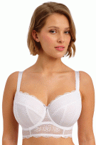 Freya Posie Longline Bra - White - source image 73003