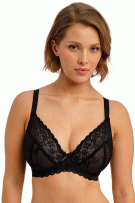 Freya Quinn Underwire Plunge Bra - Black - source image 73191