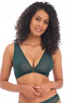 Freya Snapshot Non-Wired Bralette - Deep Emerald - source image 45308