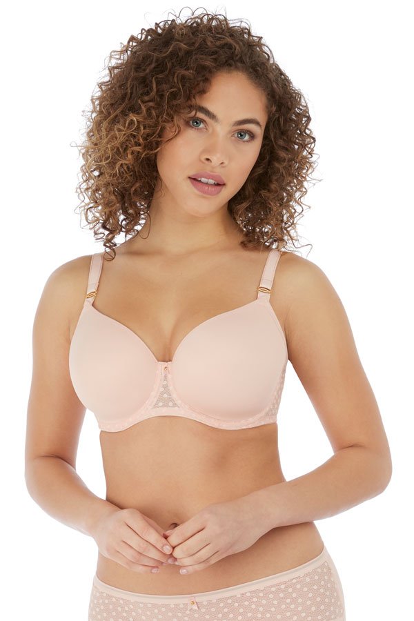 Freya Starlight Idol Underwire Moulded Bra - Rosewater - source image 39771