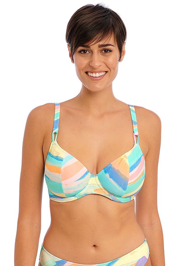 Freya Summer Reef Underwire Plunge Bikini Top