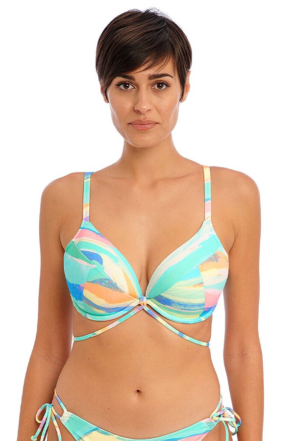Freya Summer Reef Underwire Plunge Bikini Top