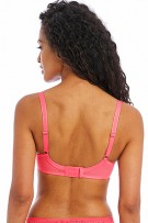 Freya Viva Underwire Lace Side Support Bra - Sunkissed Coral - source image 59967