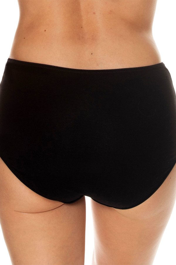 Gemsli Brief with Dotted Mesh Insert - Black - source image 41855