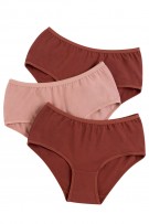 Gemsli Favorite Hipster, 3-Pack - Multi Clay - source image 65411