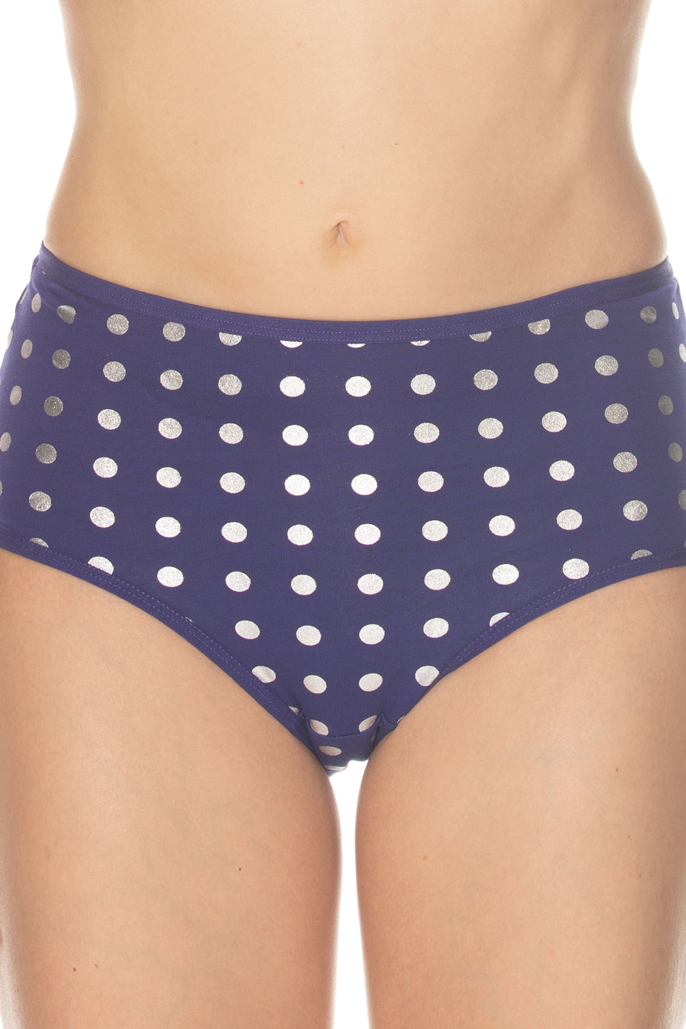 Gemsli Foil Polka Dot Brief, 3-Pack - Royal - source image 37604