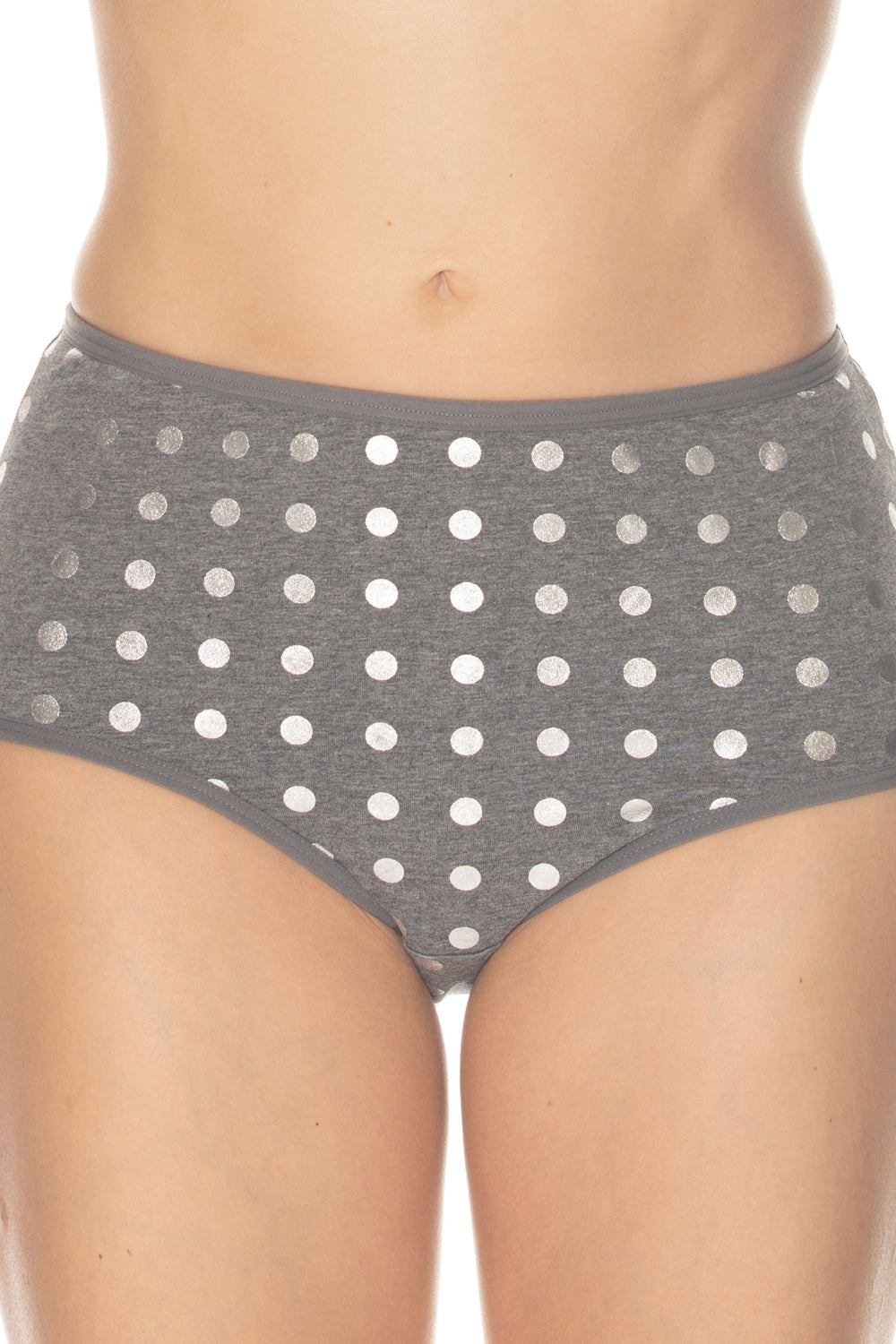 Gemsli Foil Polka Dot Brief, 3-Pack - Smoke - source image 37607