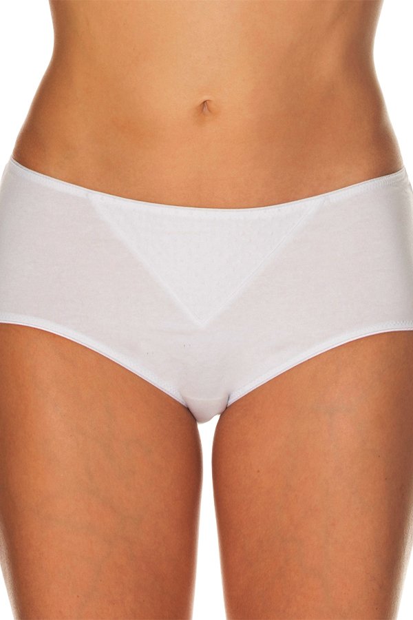 Gemsli Hipster with Dotted Mesh Insert - White - source image 41550