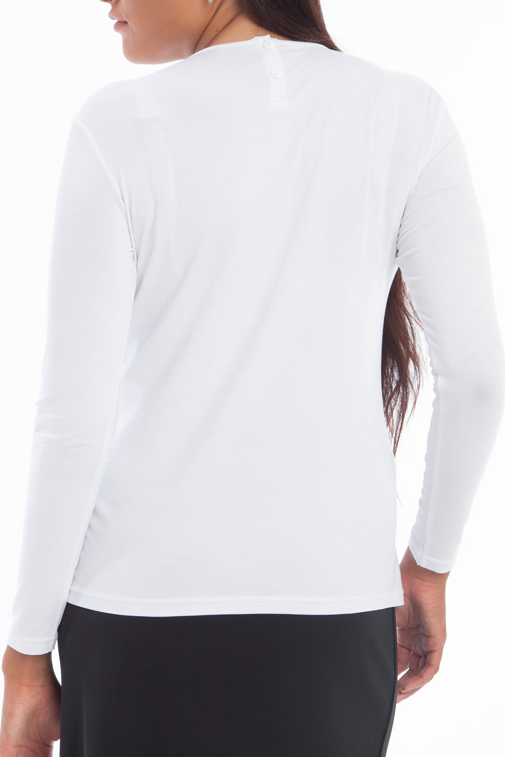Gemsli Long Sleeve Shell - White - source image 36486