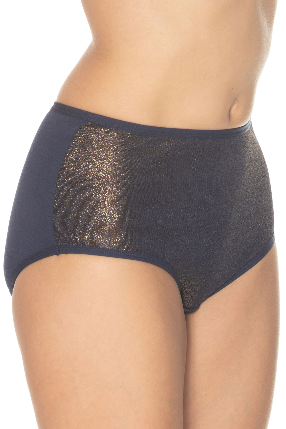 Gemsli Shimmer Brief, 3-Pack - Navy - source image 37587