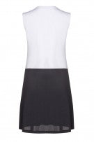 Gemsli Organic Cotton Sleeveless Shell Slip - Black/White - source image 55653
